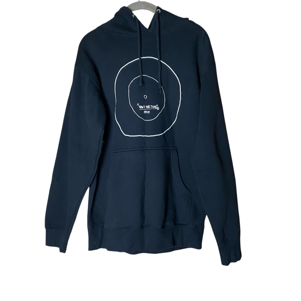 Rome Pays Off x Jean-Michel Basquiat Hoodie Small Streetwear Graffiti Art Hype